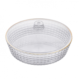 PLASTIC BOWL WITH LID