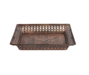 Square Archaized Tray