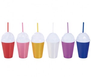 SoLid Color Cup+Straw