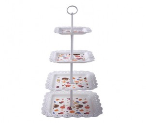 4 Tiers Hollow Tray