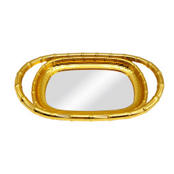 Electroplated Tray with Mirror