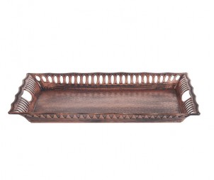 Rectangle Archaized Tray