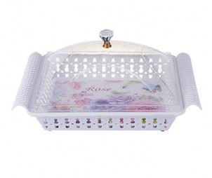 Square Flange Tray + Cover
