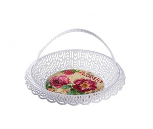 Round Basket+Handle