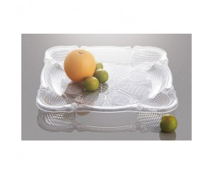 Clear Square Tray