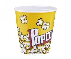 Square Popcorn Bucket+Lid