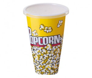 Square Popcorn Bucket+Lid