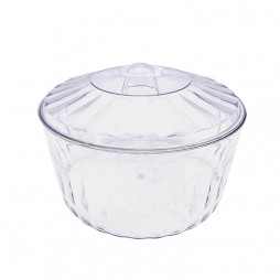 plastic bowl with lid 