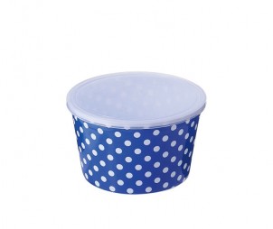 Dot-IML Round Bucket+Lid