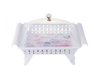 Square Flange Tray + Cover+ Legs