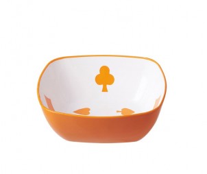 Square Double Colored Bowl